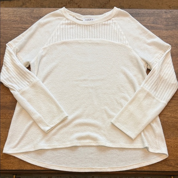 Gilli Sweaters - Gilli Ivory Knit Sweater